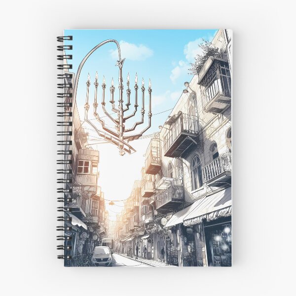 Item preview, Street Hanukkiah in Israel designed and sold by ofanaim.