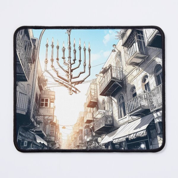 Item preview, Street Hanukkiah in Israel designed and sold by ofanaim.