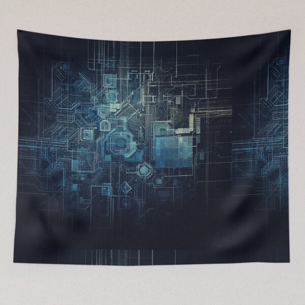 Item preview, The Digital Dreamscape of Tomorrow designed and sold by pumsquare.