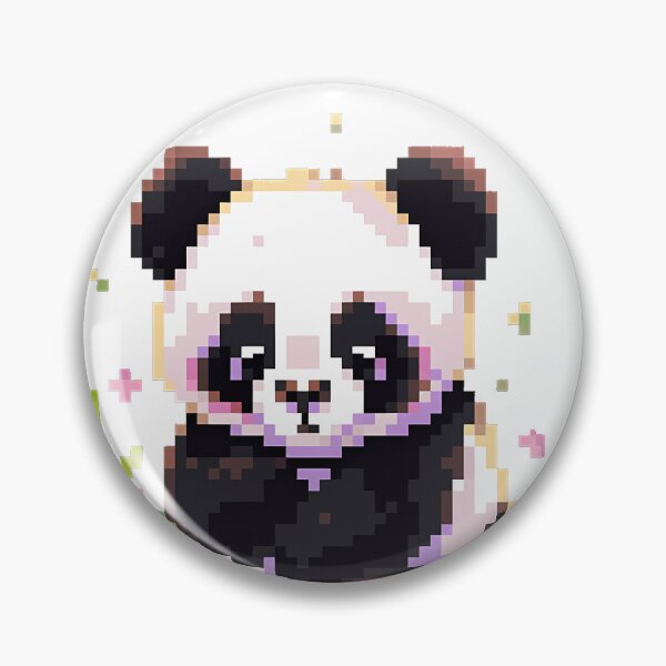 Artikelvorschau, Pixelkunst Panda – 16-Bit-Kunst entworfen und verkauft von octoboobs.