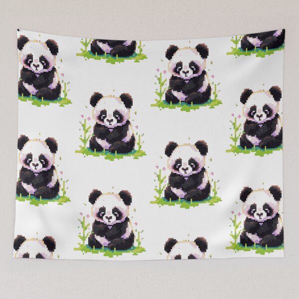 Item preview, Pixel art Panda - 16bit art designed and sold by octoboobs.