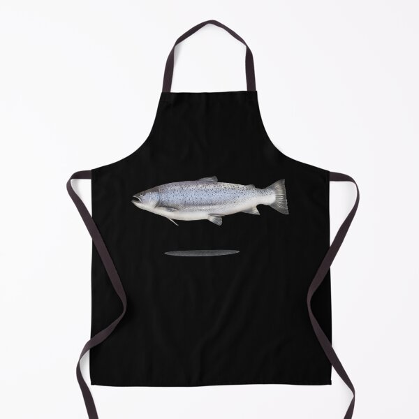 Item preview, Illustration fish sea trout with shadow designed and sold by Sina Holste.