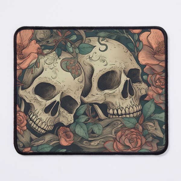 Item preview, Gothic Skull Rose - Dark Elegance Design designed and sold by PandaTShirtShop.