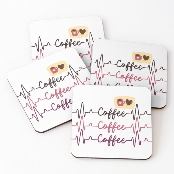 Artikelvorschau, Herzschlag für Kaffee entworfen und verkauft von Fancyc.
