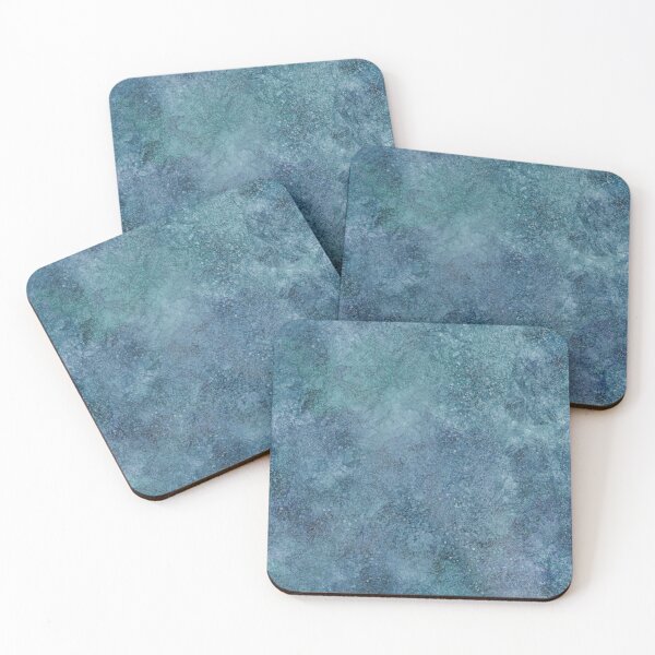 Item preview, Blue Watercolor Splatter Stone Space Stuff designed and sold by Anton Repetto.