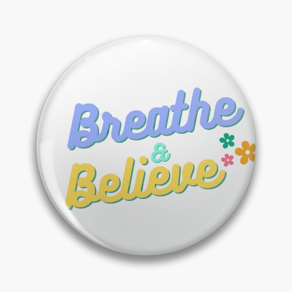 Item preview, Breathe and Believe, Meditation, Yoga and Chill designed and sold by ImaginePrinting.