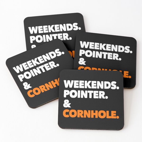 Item preview, Weekends German Shorthaired Pointer Cornhole Gift  designed and sold by Guarddogdrive.