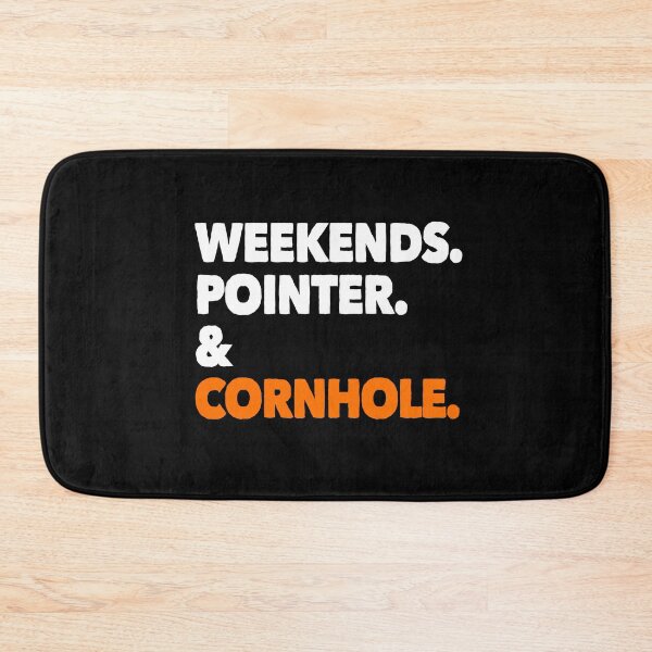 Item preview, Weekends German Shorthaired Pointer Cornhole Gift  designed and sold by Guarddogdrive.