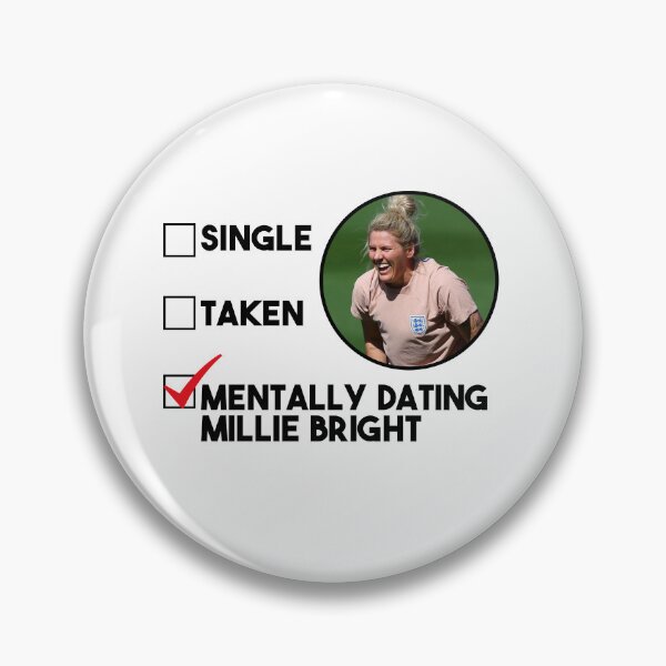 Artikelvorschau, Mental Dating Millie Bright, lustige Tee-, Kaffee- und Fußballtasse als Geschenk entworfen und verkauft von POPCulturejb.