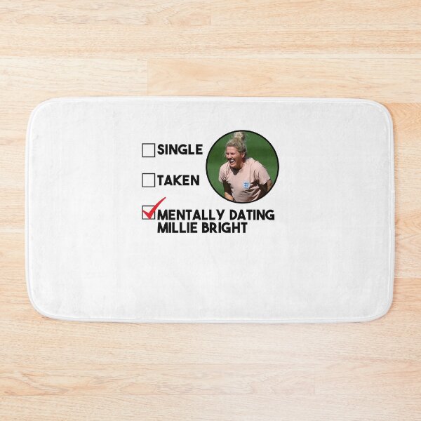 Item preview, Mentally Dating Millie Bright,Funny Tea Coffee Football mug Gift designed and sold by POPCulturejb.