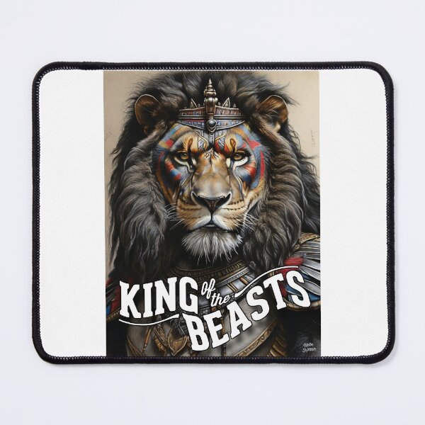 Item preview, Black King of the Beasts; Lion King; designed and sold by StickerApe.