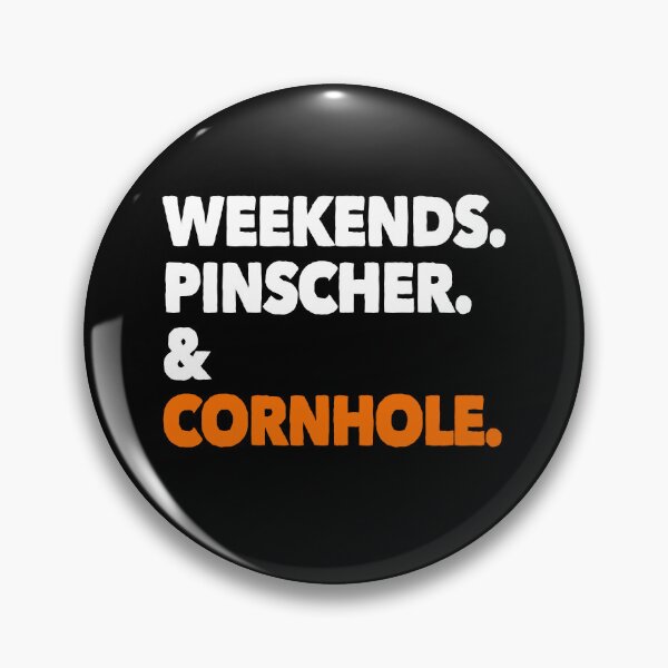 Artikelvorschau, Wochenende Dobermann Pinscher Cornhole Geschenk entworfen und verkauft von Guarddogdrive.