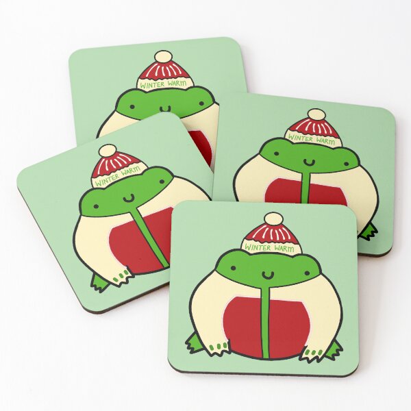 Item preview, Froggy winter  designed and sold by Quacktails.