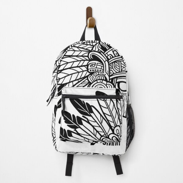 Item preview, monochrome Aztec Theme Art designed and sold by Luna's Home Decor & Apparel.