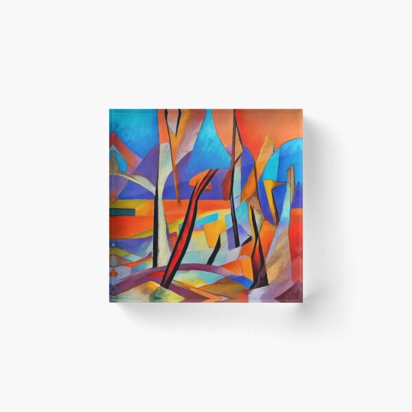 Item preview, Bare Trees in desert 1 designed and sold by George Hutton Hunter.