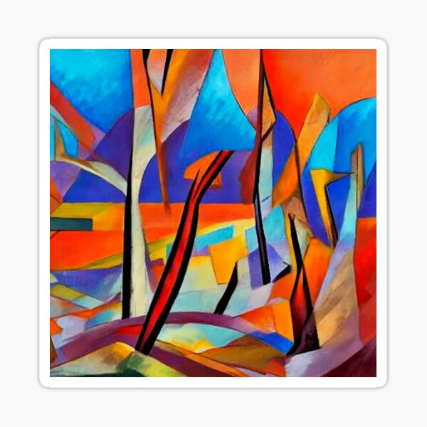 Item preview, Bare Trees in desert 1 designed and sold by George Hutton Hunter.