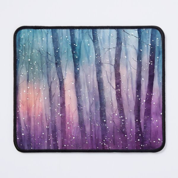 Item preview, Snow covered trees designed and sold by M-Y-A-R-T-.