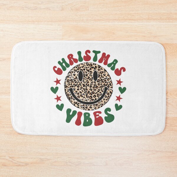 Item preview, Christmas Vibes, Leopard Print Smiley Face designed and sold by EsteticaVerus.