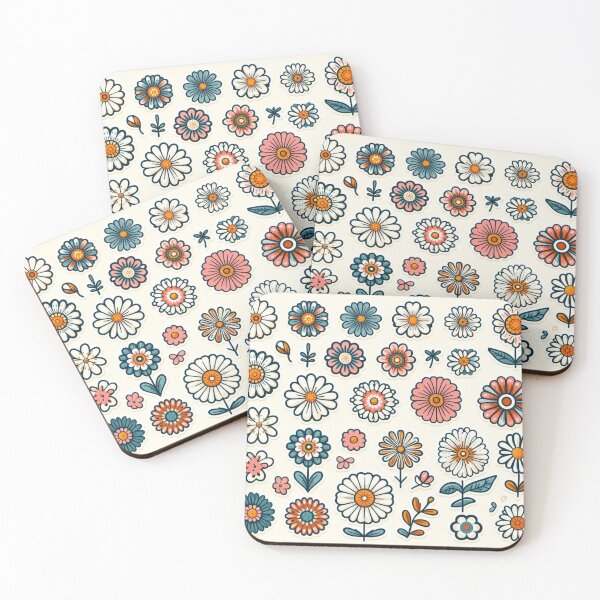 Item preview, Daisies Forever pattern designed and sold by bestoftrendy.