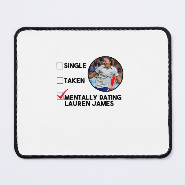 Item preview, Mentally Dating Lauren James,Funny Tea Coffee Football mug Gift designed and sold by POPCulturejb.
