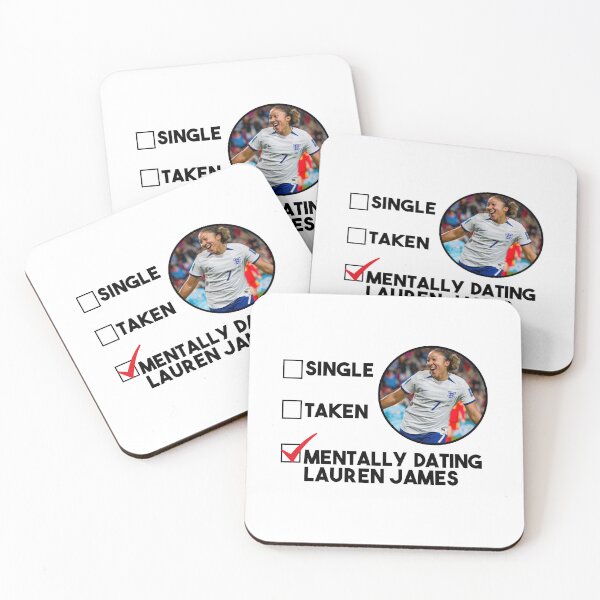 Item preview, Mentally Dating Lauren James,Funny Tea Coffee Football mug Gift designed and sold by POPCulturejb.