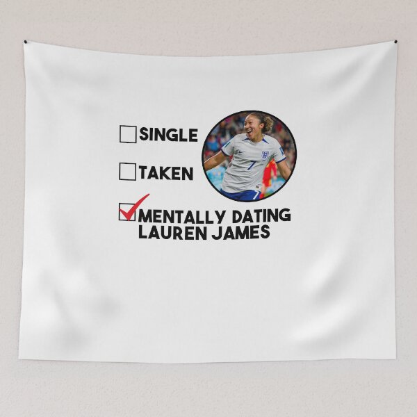 Item preview, Mentally Dating Lauren James,Funny Tea Coffee Football mug Gift designed and sold by POPCulturejb.