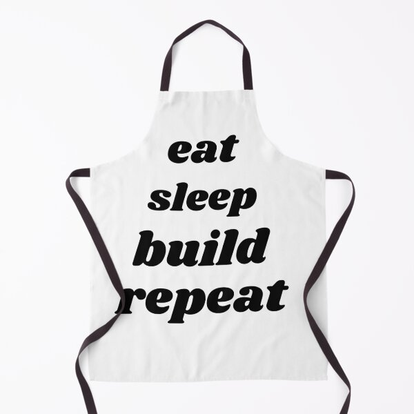 Item preview, Cute Eat Sleep Build Repeat quote, Building Blocks Bricks Master Builder designed and sold by Modren-design.
