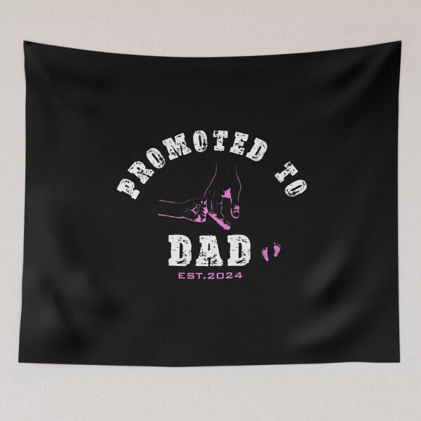 Item preview, Promoted to Dad Est. 2024 Baby Girl designed and sold by Crea-mood.