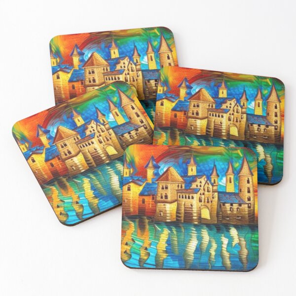 Item preview, Reflecting Medieval Castle designed and sold by George Hutton Hunter.