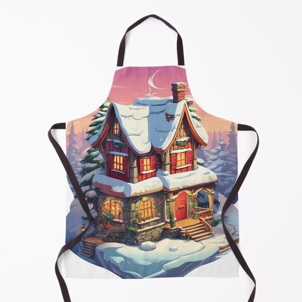 Item preview, New Year's illustration of a snow globe that has a wooden house designed and sold by wplamkung.