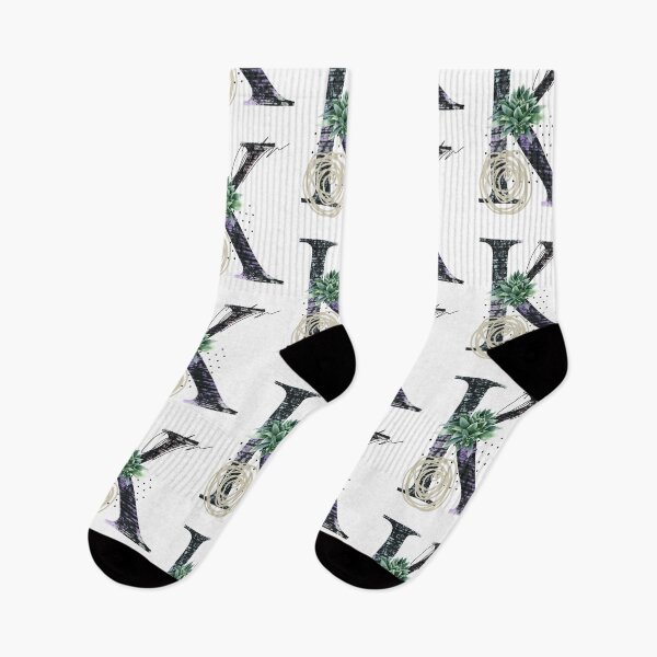 Item preview, Watercolor abstract letter K designed and sold by tapilipa.