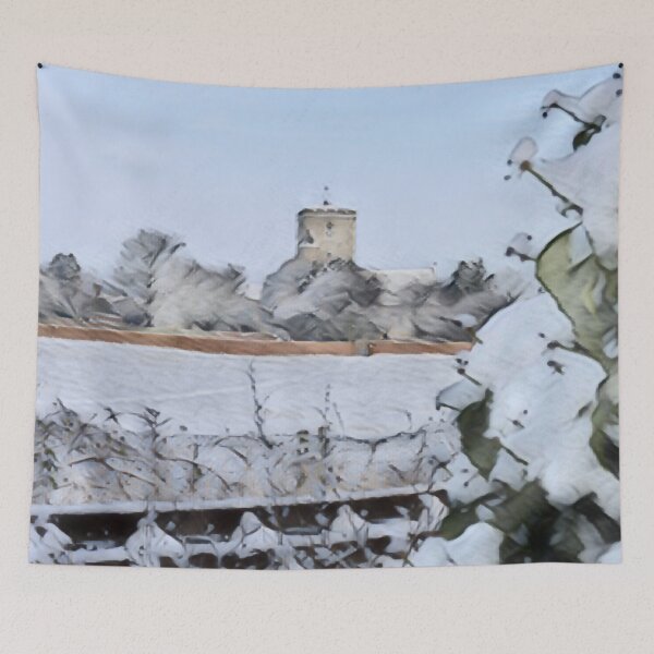 Item preview, Snowy Winters View In Washed Out designed and sold by Fearless-Fox.