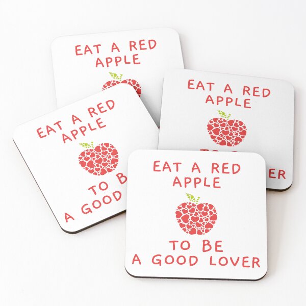 Item preview, Eat a red apple to be a good lover gift designed and sold by Annek5880.