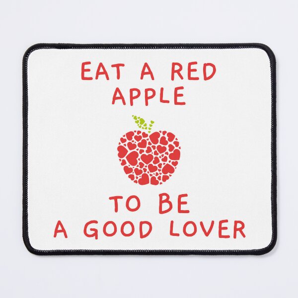 Item preview, Eat a red apple to be a good lover gift designed and sold by Annek5880.