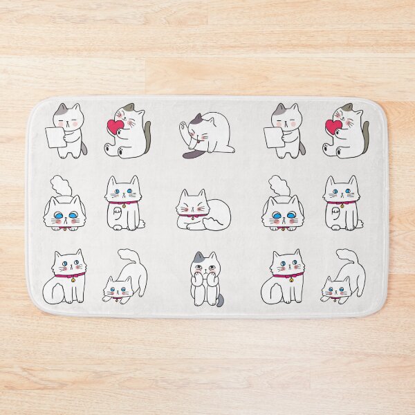 Item preview, adorable kitten in different situations designed and sold by huape.