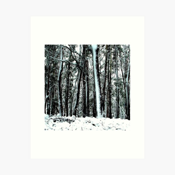 Item preview, Trees in the snow, Mt Hotham designed and sold by Squid and Blanket  Designs.