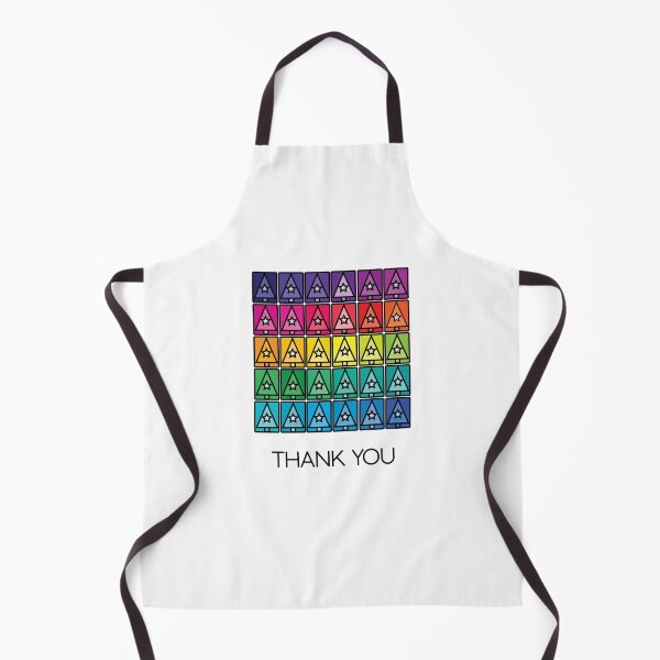 Artikelvorschau, Happy Holidays!  Rainbow forest on white. entworfen und verkauft von mariahmcmo.