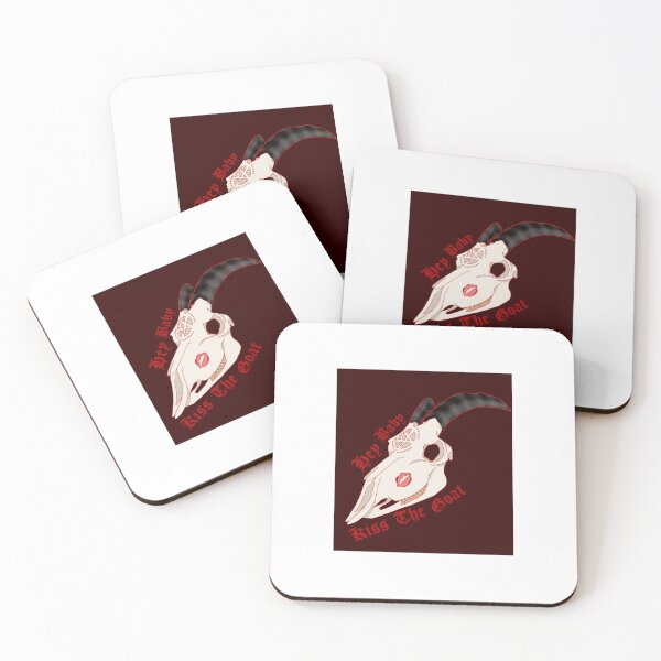 Item preview, Kiss The Go Goat Ghost designed and sold by xlaurenelliott.