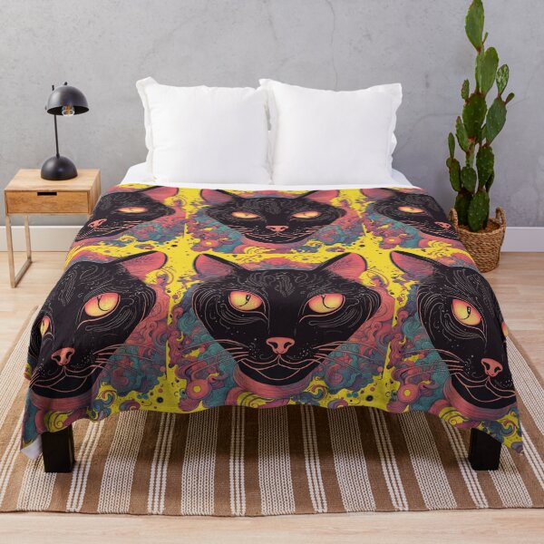 Item preview, Magical Black Cat  designed and sold by Catophile.