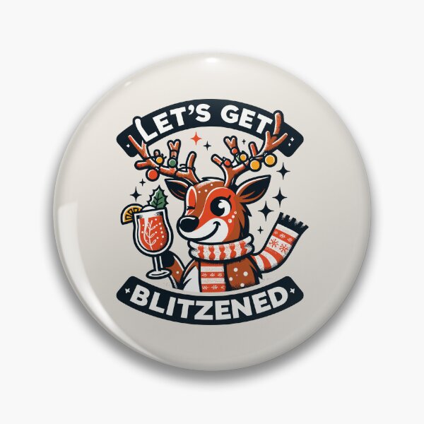 Item preview, Reindeer's Festive Cheer - Let's Get Blitzened designed and sold by Bratak.