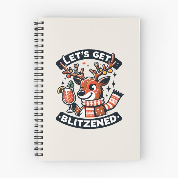 Item preview, Reindeer's Festive Cheer - Let's Get Blitzened designed and sold by Bratak.