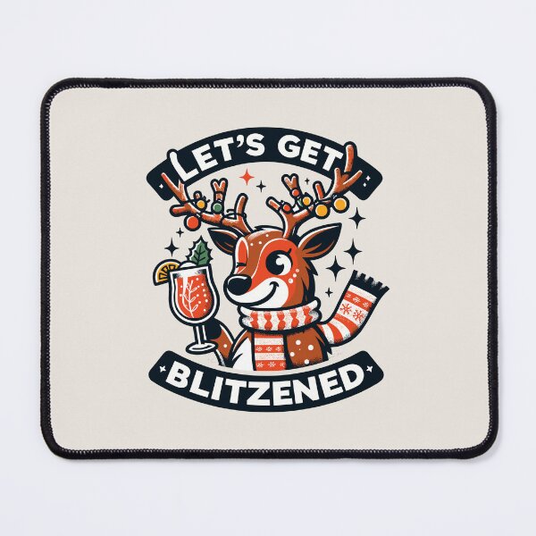 Item preview, Reindeer's Festive Cheer - Let's Get Blitzened designed and sold by Bratak.