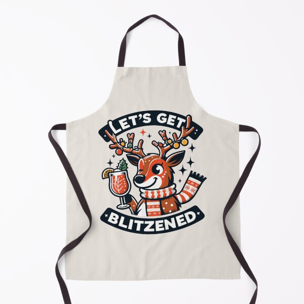 Item preview, Reindeer's Festive Cheer - Let's Get Blitzened designed and sold by Bratak.