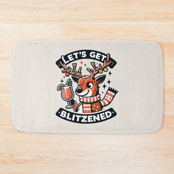 Item preview, Reindeer's Festive Cheer - Let's Get Blitzened designed and sold by Bratak.