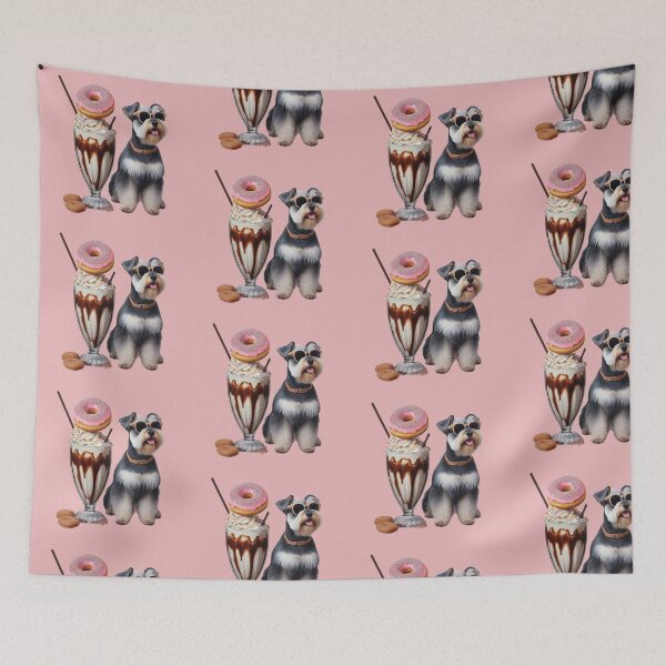 Item preview, Miniature Schnauzer Freak Shake designed and sold by barksandsqueaks.