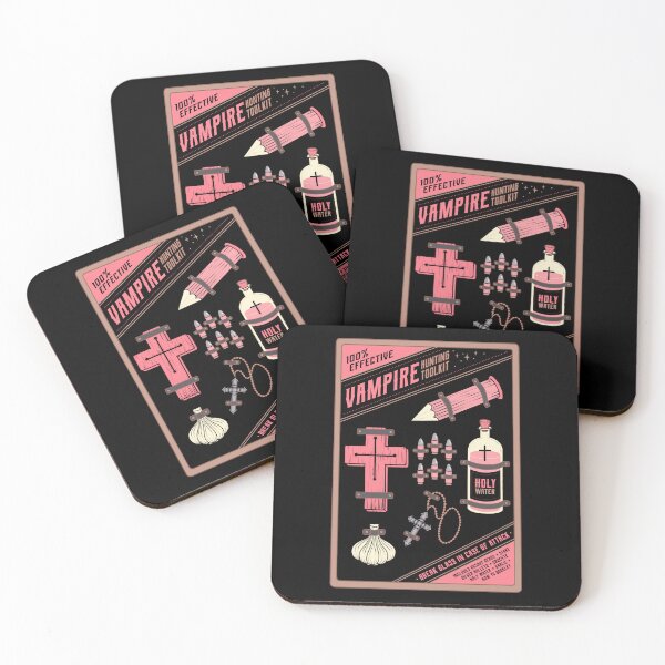 Item preview, Vampire Hunting Toolkit // Pink Spooky Vampire designed and sold by Wendy-Stephens.