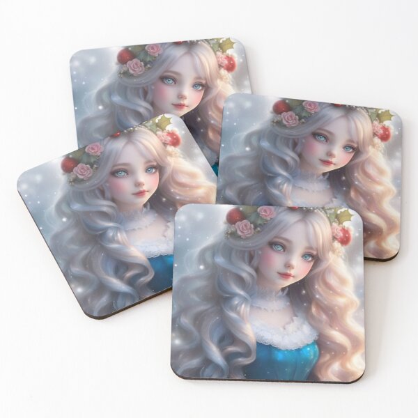 Item preview, Fairy Tale Girl Snow designed and sold by WaryTales.
