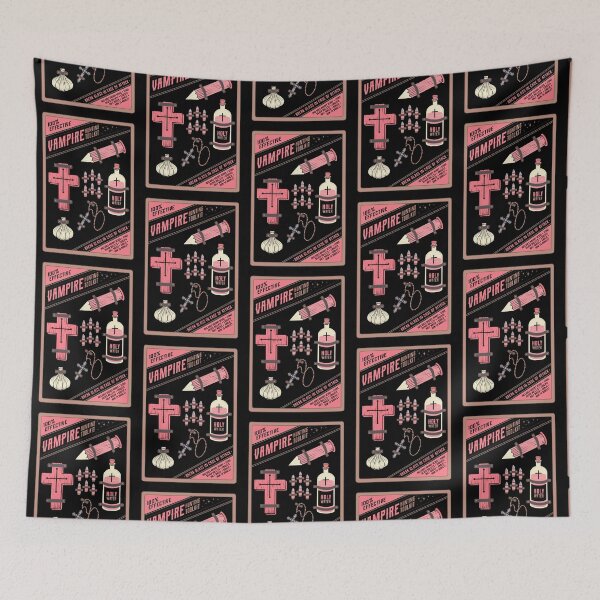 Item preview, Vampire Hunting Toolkit // Pink Spooky Vampire designed and sold by Wendy-Stephens.