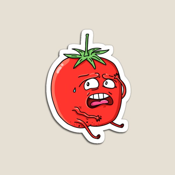 Affraid Tomato Magnet