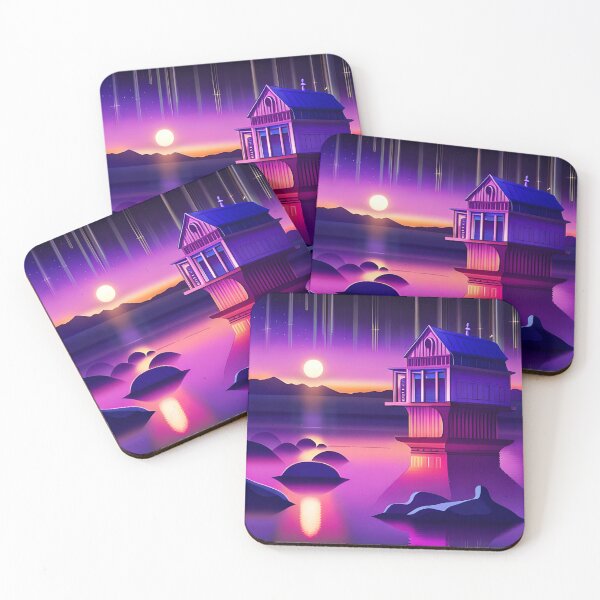 Item preview, Tranquil Reflections: Purple Night Haven designed and sold by WhimsyRealm.